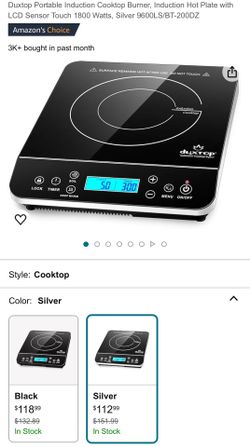 Duxtop Induction Cooktop model 9600LS