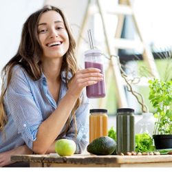 Glass Juicing Bottles 8 Pcs