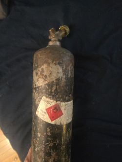 McCain Acetylene Tank Empty