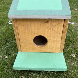 Green Bird House/ House For Birds/pets/birds