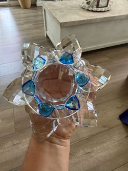 Crystal lotus flower