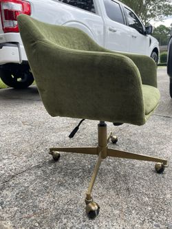 Mid century zarek 2024 upholstered office chair