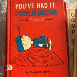 Peanuts You’ve Had It, Charlie Brown 1969 Hardcover Weekly Reader Book