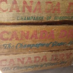 Vintage Canada Dry Cartes