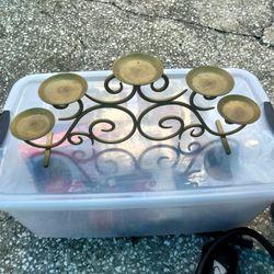 Brass Candle Holder 
