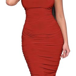 Women's Sexy Turtleneck Sleeveless Tank Dress 