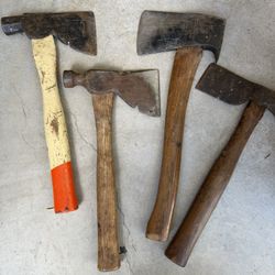 Hand Hatchet Lot Vintage