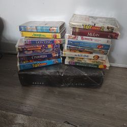 Disney VHS Movies And Working VCR