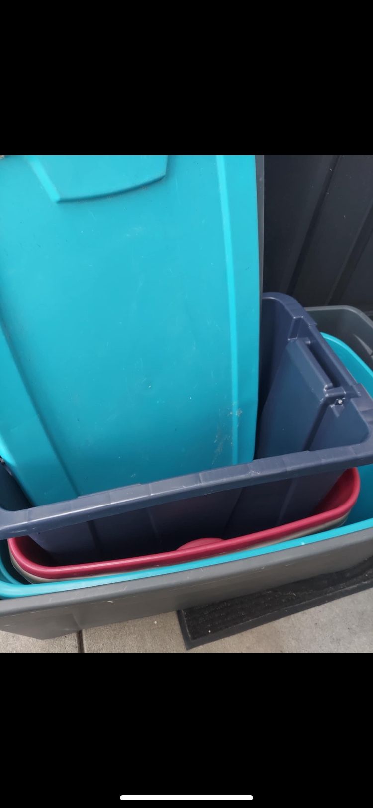 Storage Bins 18 Gallon $6 Each ,30 Gallon $10 Each 