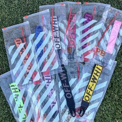 Off White Keychains Brand New  ALL COLORS AVAILABLE 