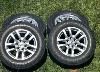 2022 Chevy Silverado RST Tires & Rims – Set of 4