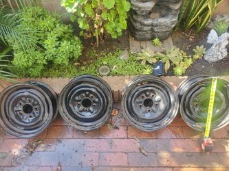 63 64 Impala Steel Rims 14"