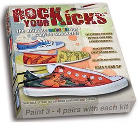 Paint Kit For CANVAS SNEAKERS!