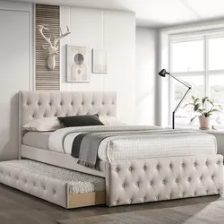 Full Bed
Slats + Trundle
/ mattress including