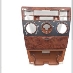 Front Central Car Air Conditioning Panel Compatible for 2000-2006 Toyota Corolla EX Storage Box A/C Switch Panel Replacement(1 pcs)