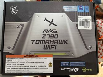MSI MAG Z790 Tomahawk WiFi Motherboard **PLEASE READ FULL DESCRIPTION BEFORE PURCHASING!**