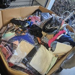Pallet Of New Clothing And Shoes