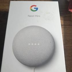 Brand New Google Nest Mini 2nd Gen In Box