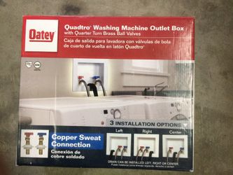 Oatey Wash Machine Outlet Box (5)