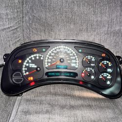 Silverado Gauge Cluster 