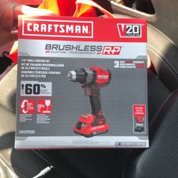 Craftsman V20 Brushless 1/2 Drill Driver Kit w/ Battery
