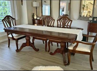 Luxury Dining Table with chairs