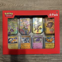 Pokémon TCG: 151 Mini Tins 4-pk