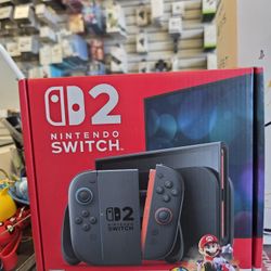 Nintendo Switch 2 With Mariokart Game  On Payments With  $10 Down