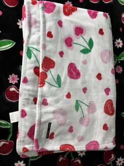 White Betsy Johnson Blanket 