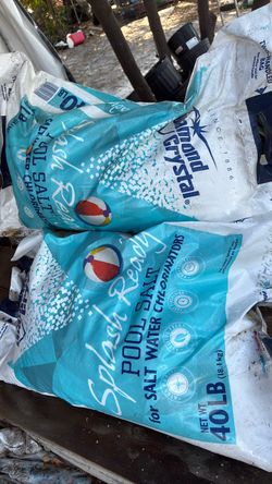 Diamond Crystal Splash Ready Pool Salt 40 lb