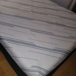 REVIVE by living spaces COOLTEK TRANQUILITY PLUSH 6O"x80" STANDARD QUEEN MATTRESS
