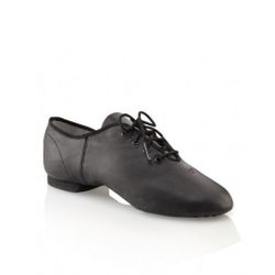Leather Black Practice Dancing Shoes Jazz Boots Soft-Soled Size 8. Brand New.