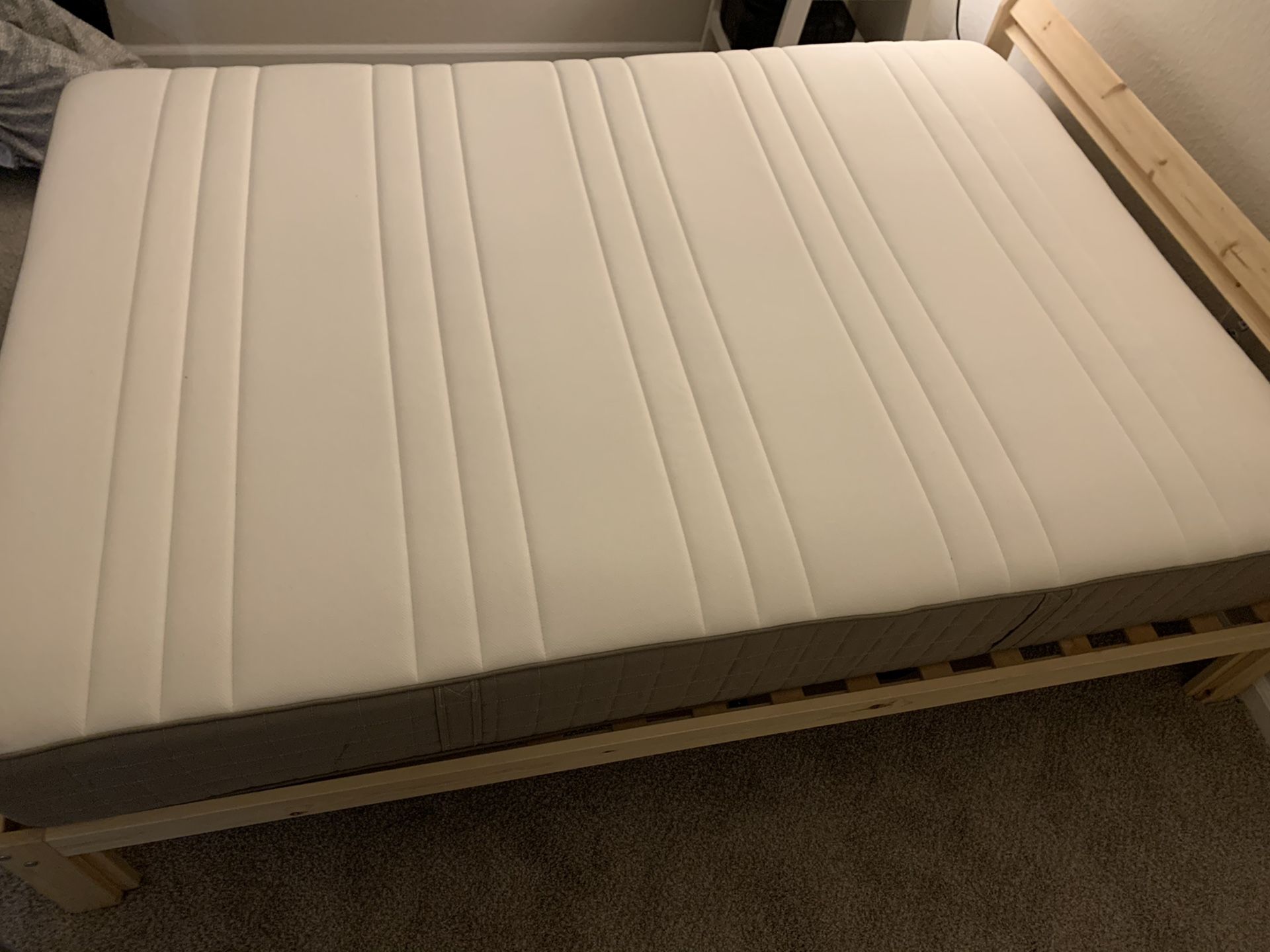 Mattress and bed frame IKEA FULL size