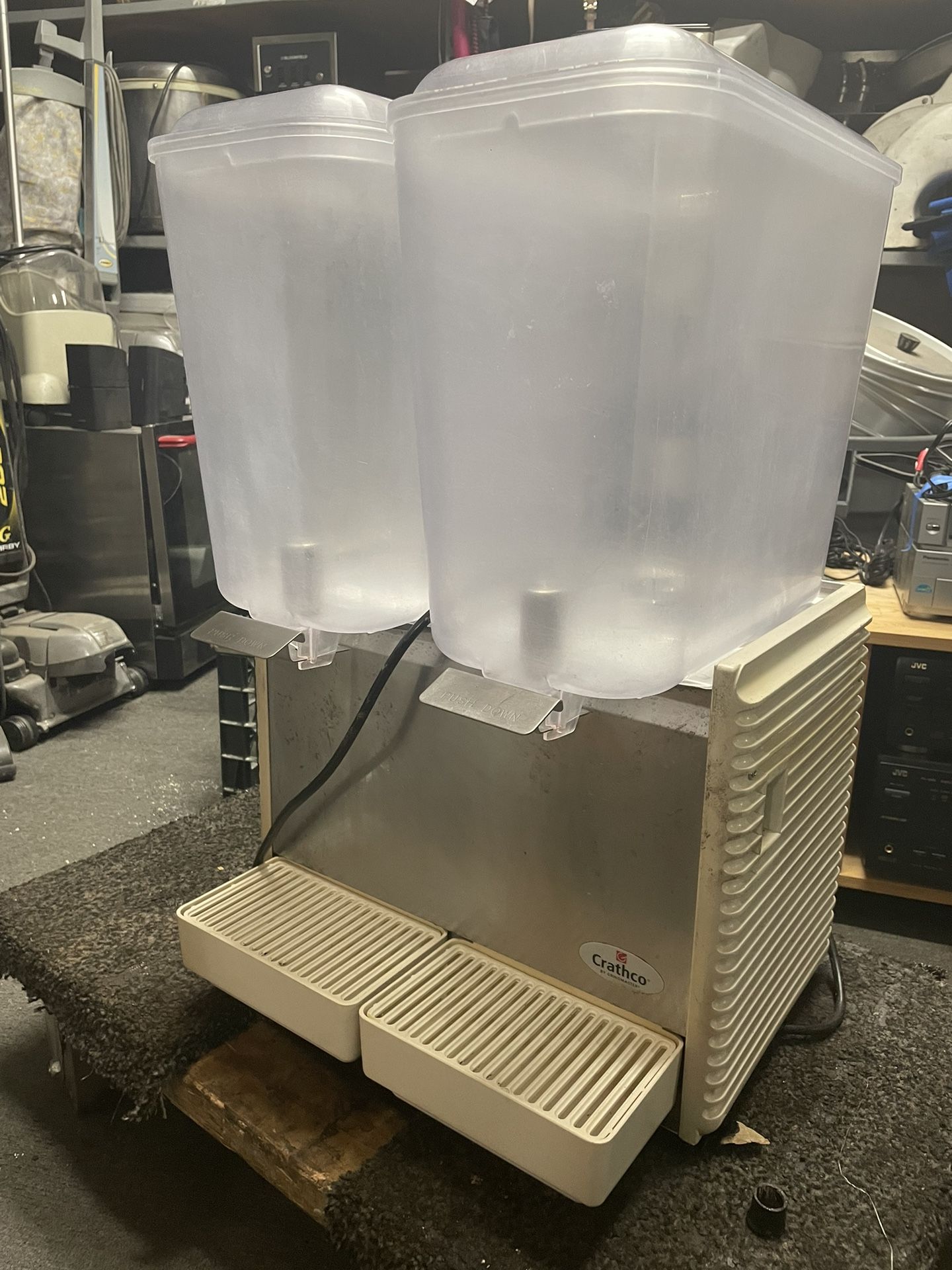 Used Crathco D25-4 Refrigerated Beverage Dispenser