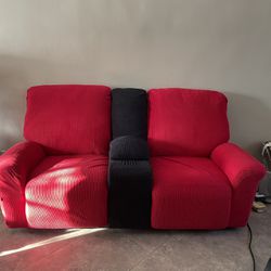 Home Theater Reclining Chair Set Of 2