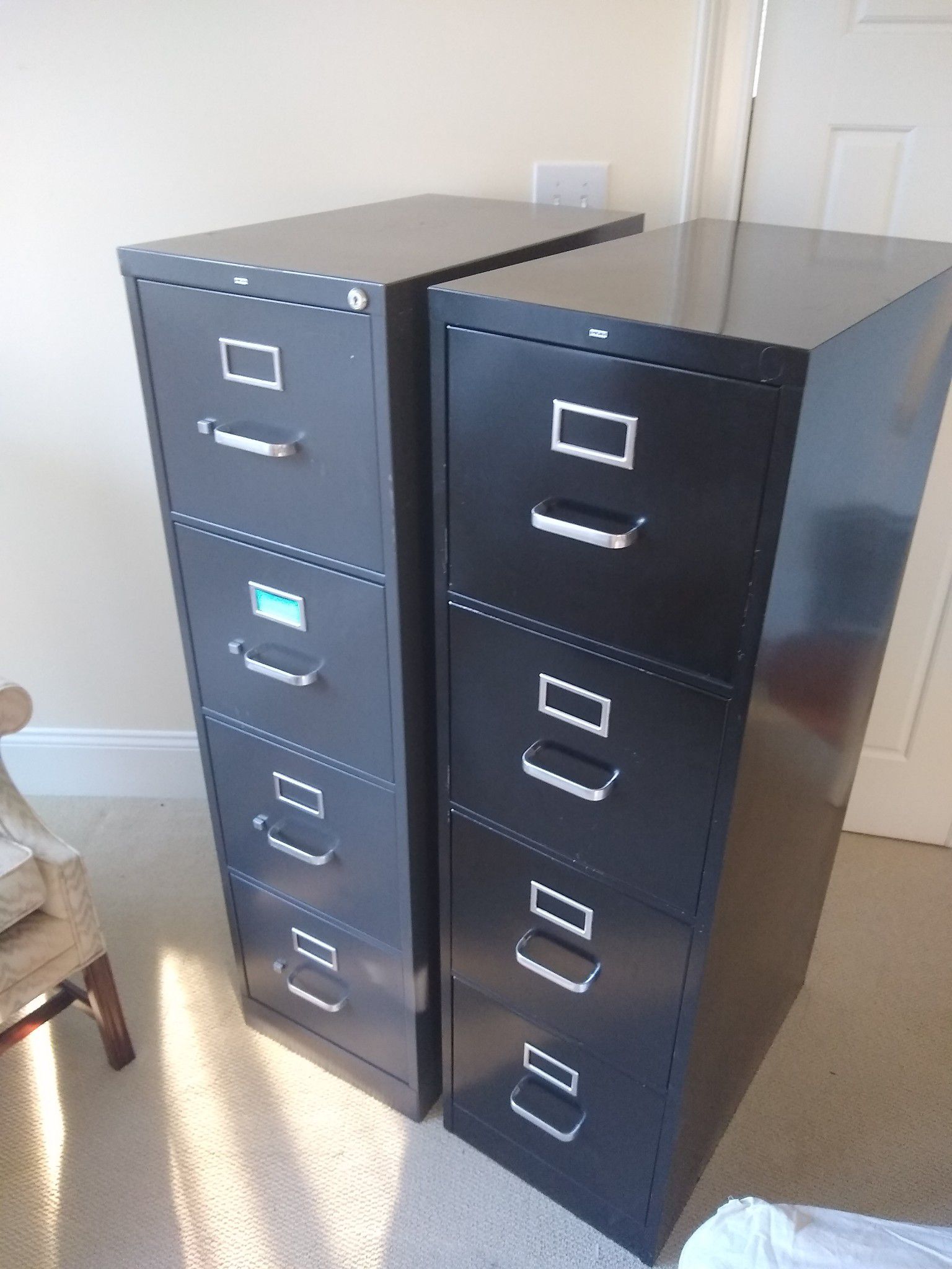 Filing cabinet. Tax time. Get organized