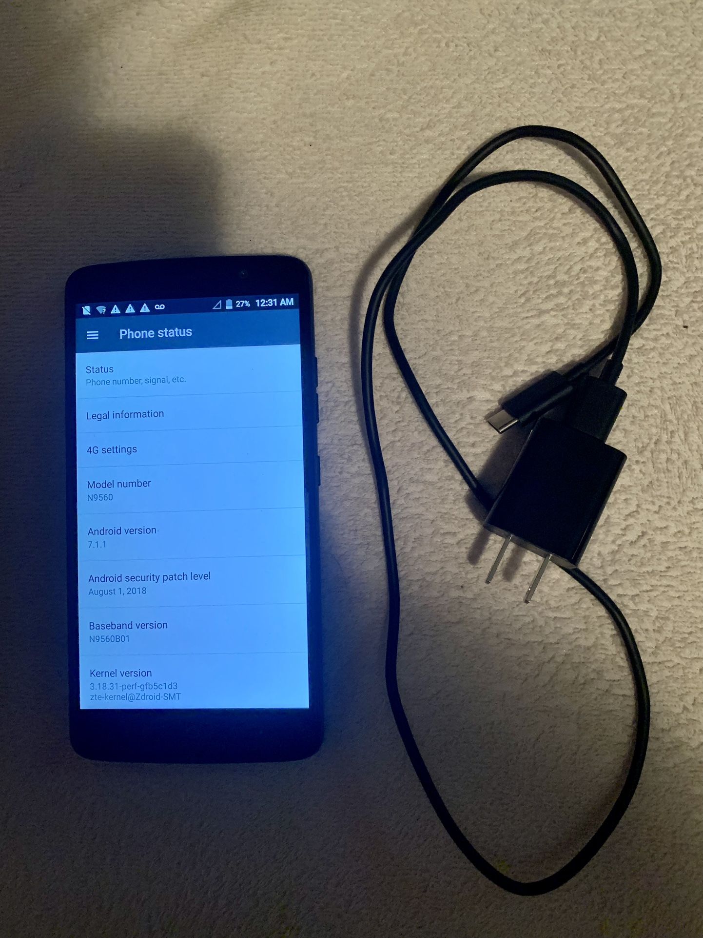 ZTE Bolton (N9560) - 16 GB - Boost Mobile - CDMA/GSMZTE Bolton (N9560) - 16 GB - Boost Mobile - CDMA/GSM