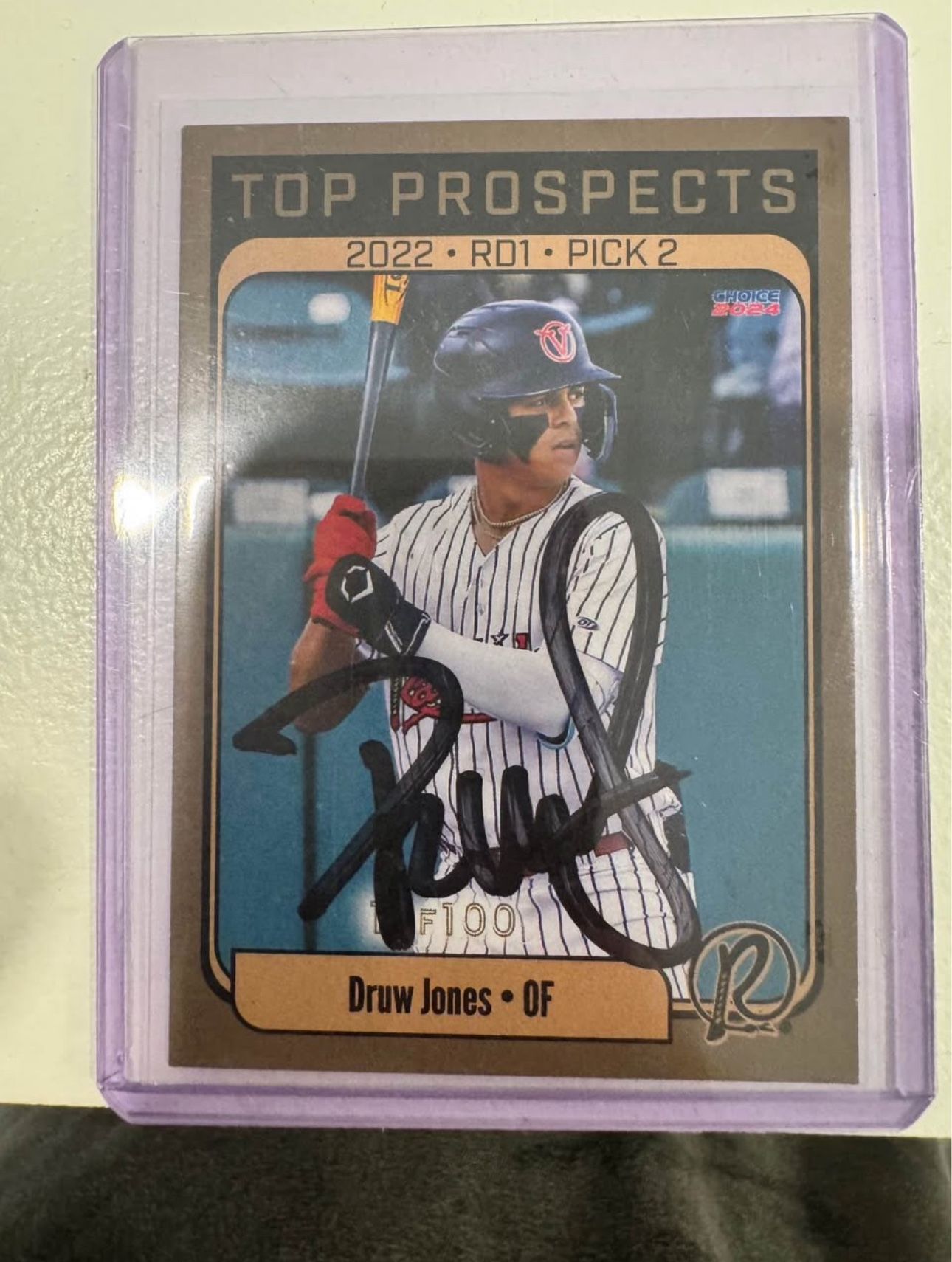 Drew Jones Baseball Card