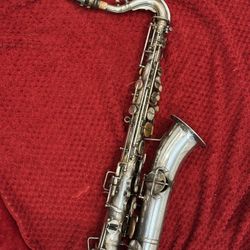 Buescher Silver Alto Saxophone 1920’s