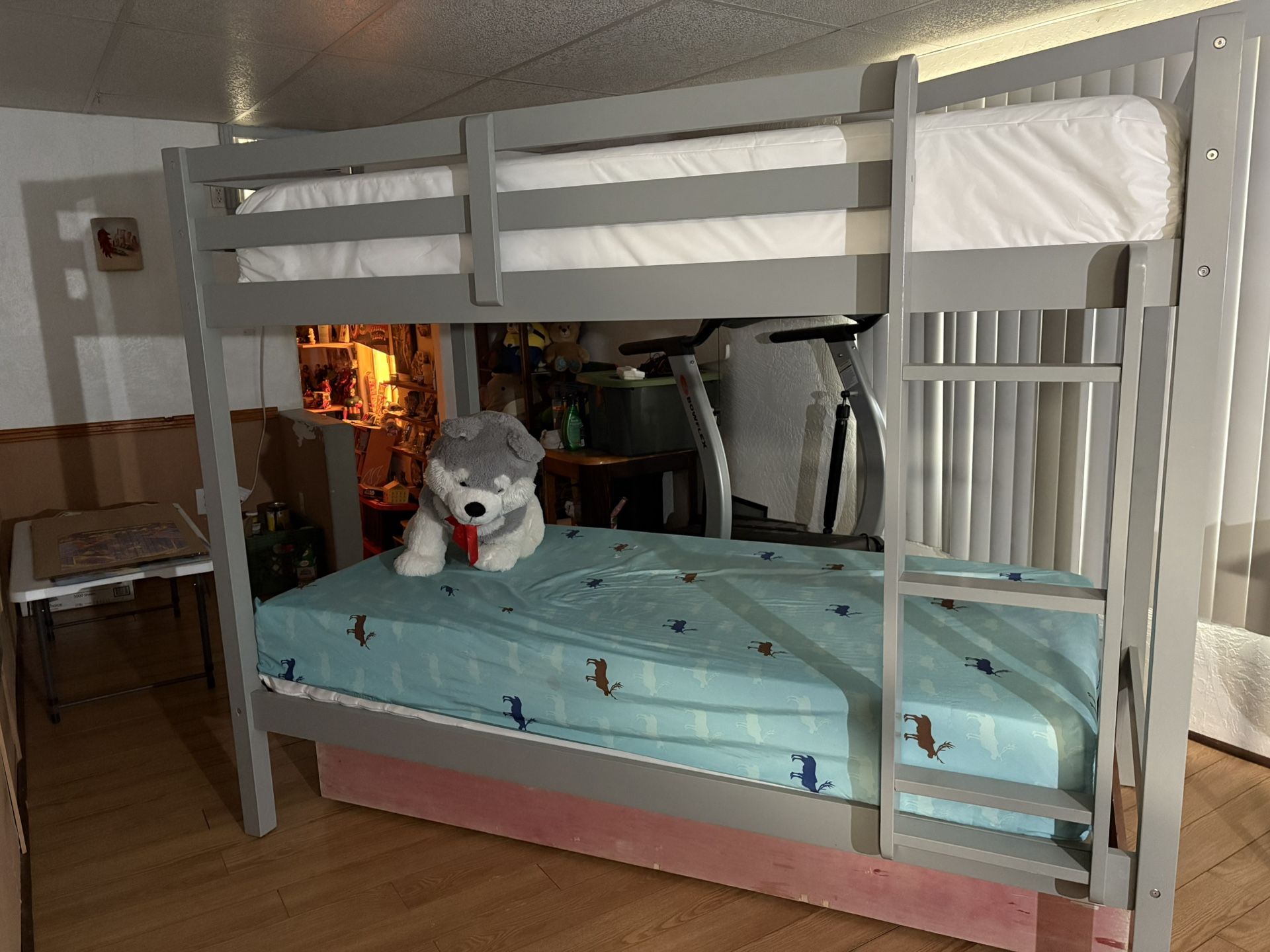 Grey Bunk Bed