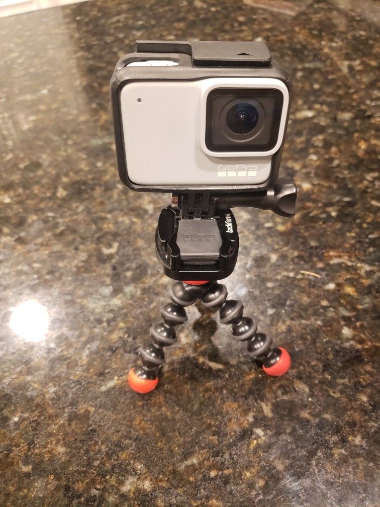 GoPro HERO7 with Case and Tripod 