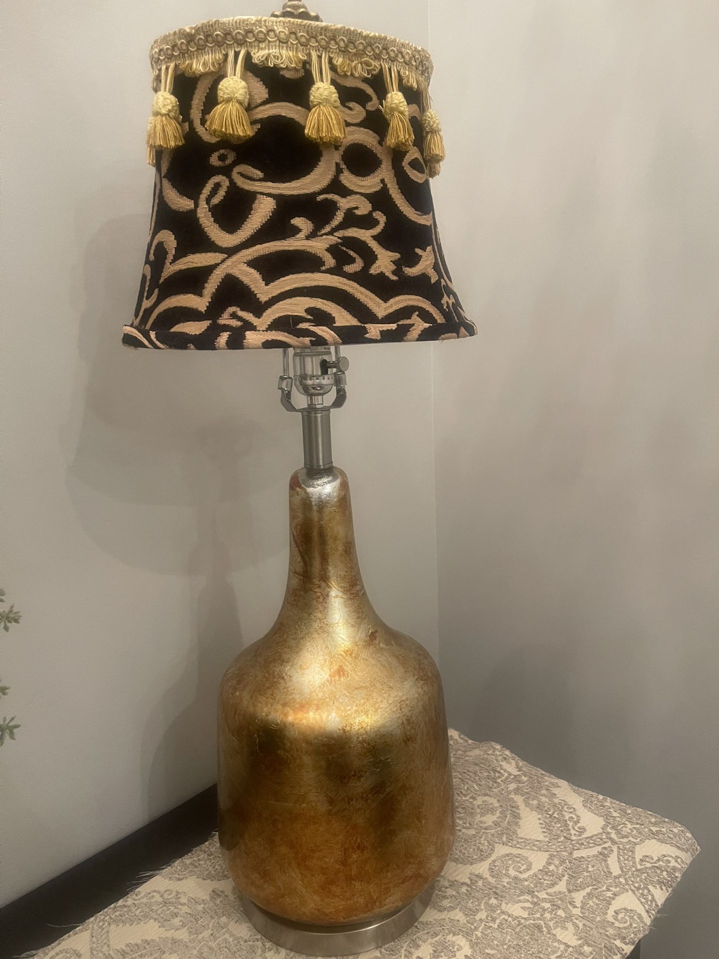 Gold Lamp Brand New