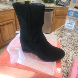 New Wedge Boots