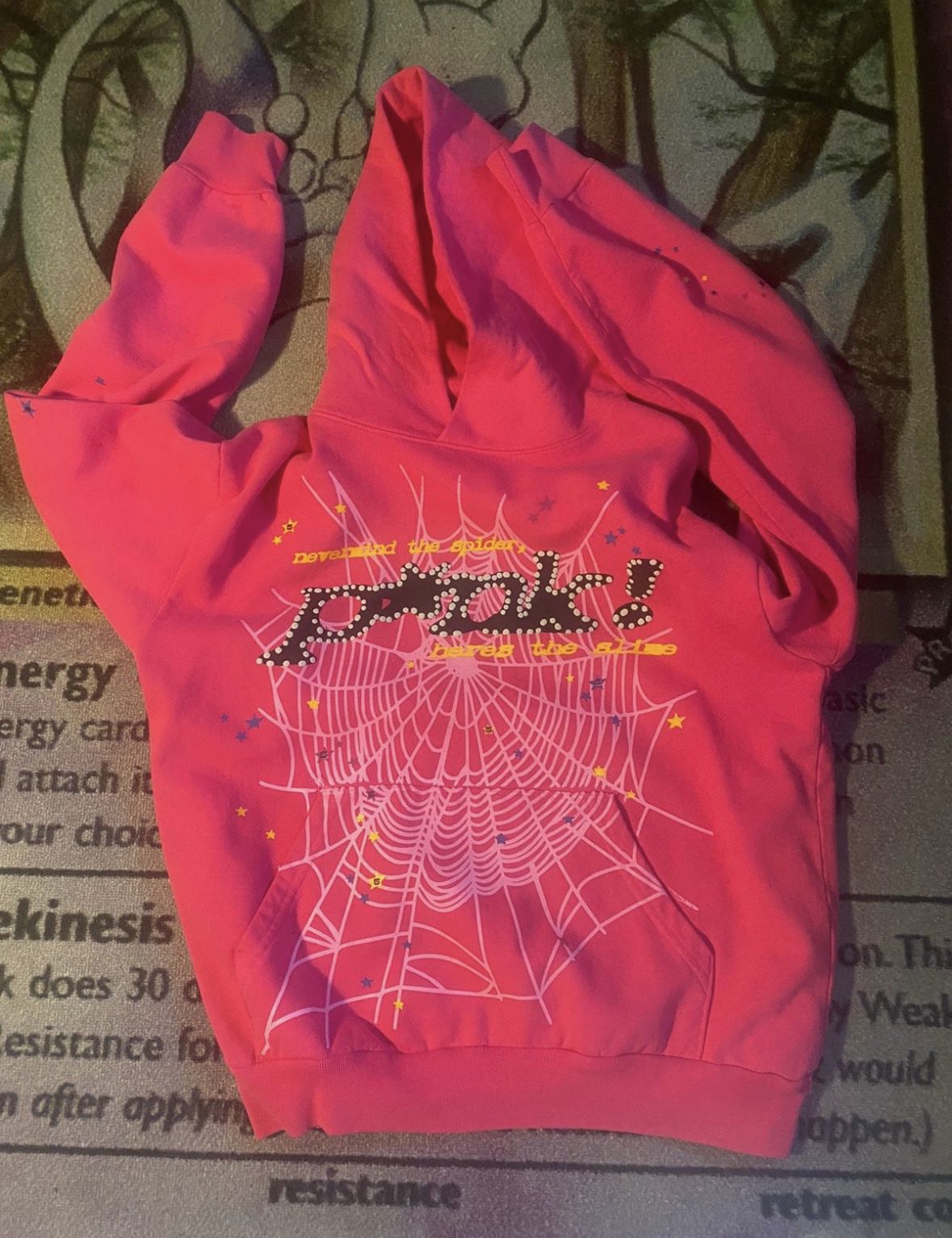 Pink Spider Hoodie V1 