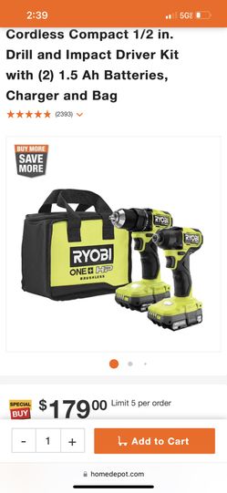 Ryobi Drills
