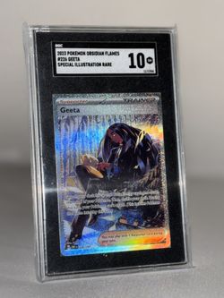 2023 POKÉMON OBSIDIAN FLAMES #226 GEETA SPECIAL ILLUSTRATION RARE