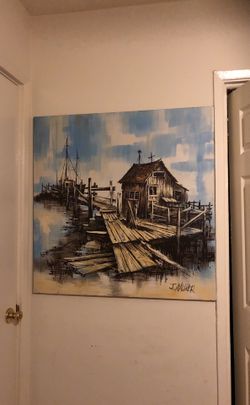 J walker Blue bayou canvas