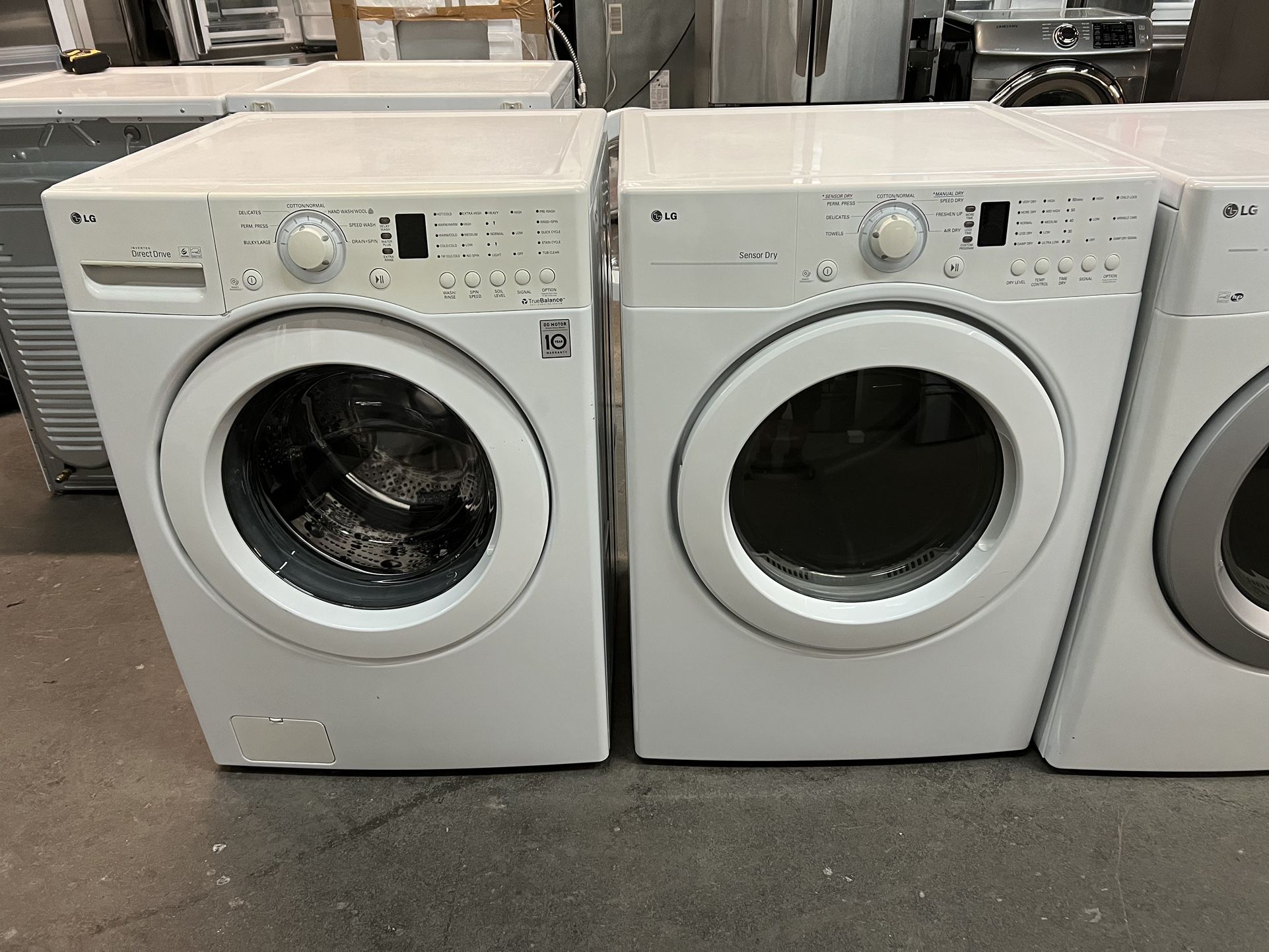 Lg Washer And Gas Dryer