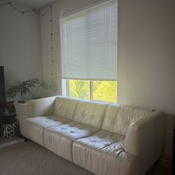 Leather Sofa And Chair 