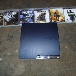 Ps3 with 6 cod games